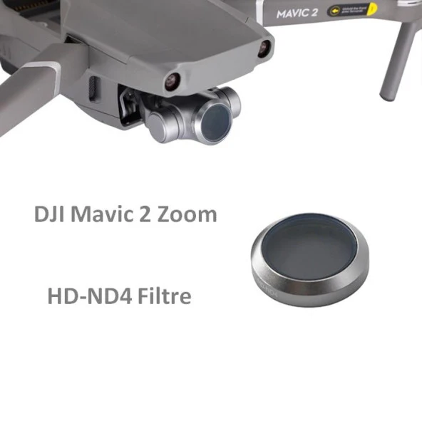 DJI Mavic 2 Zoom Kamera HD-ND4 Lens Filtre ürün görseli