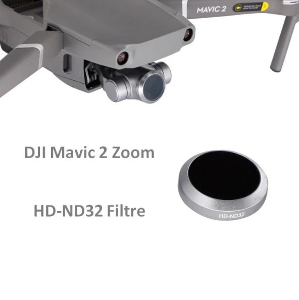 DJI Mavic 2 Zoom Kamera HD-ND32 Lens Filtre - Resim 4