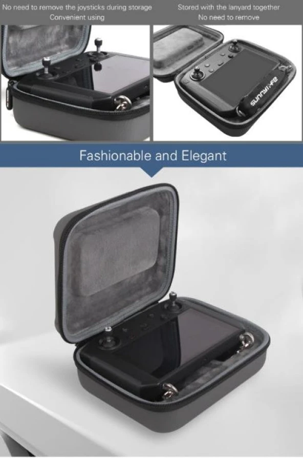 DJI Mavic 2 Smart Controller Kumanda İçin Muhafaza El Çantası - Resim 9