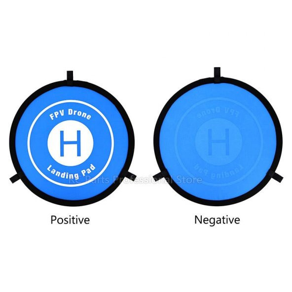 DJI Mavic 2 Zoom 55 cm Katlanır Hızlı İniş Ped Evrensel Park Önlük Apron - Resim 2