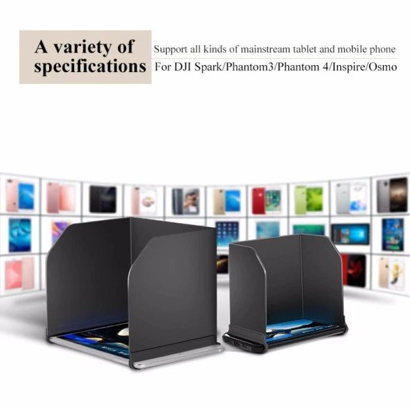 DJI Mavic Air  Uzaktan Kumanda İçin Katlanabilir Tablet Güneş Koruma L200 - Resim 5