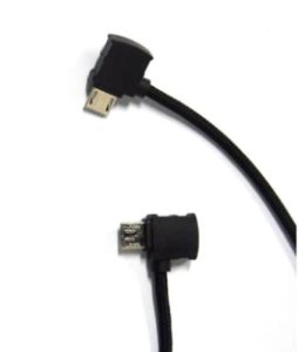 DJI Mavic 2 Pro Uzaktan Kumanda İçin Mikro Data Veri Kablosu Naylon Örgülü - Resim 4