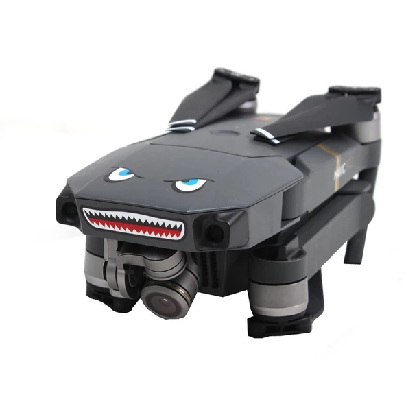 DJI Mavic Air Kuş Kaçıran Köpekbalığı Çıkartma Etiket - 4