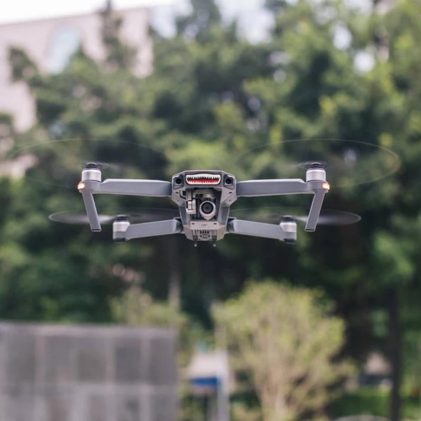 DJI Mavic Air KuşKaçıran Vahşi Kanlı Gözler Çıkartma Model7 - Resim 7