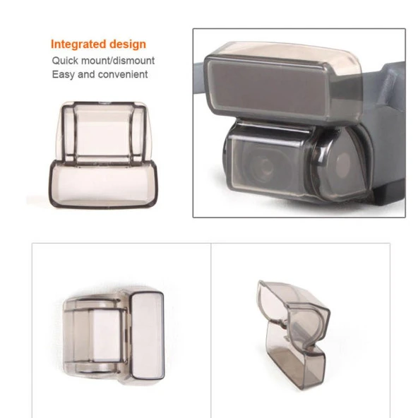 DJI SPARK Kamera Ön 3D Sensörü Ekran Kapak Koruyucu - 4