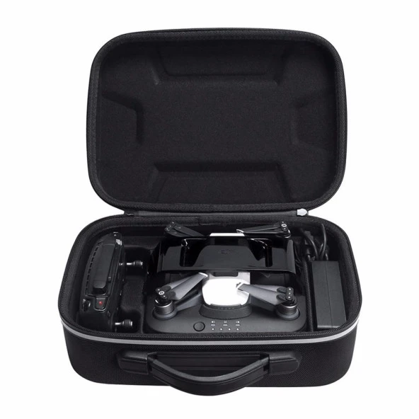 DJI Spark Seyahat Taşıma Çantası Şarj İstasyonu, Kumanda ve Şarj Adaptörü İçin - 3