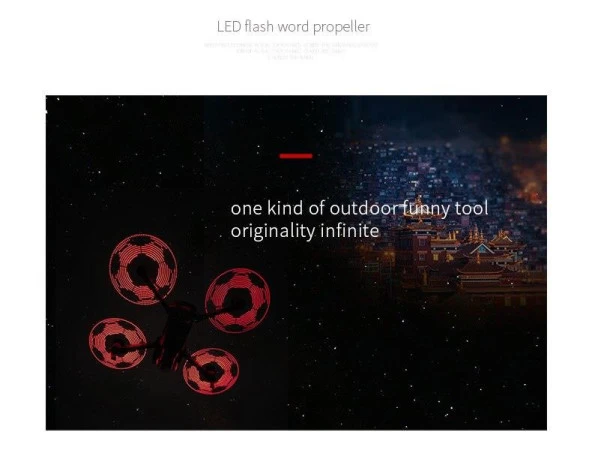 DJI Mavic Pro Düşük Gürültü LED Flaş Kelime Programlanabilir Pervane - Resim 3