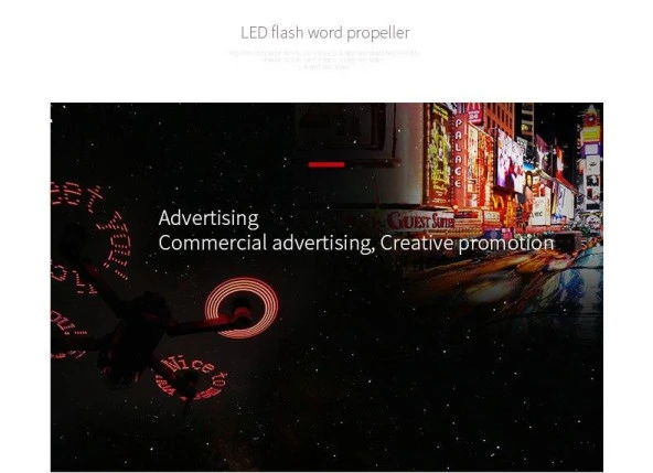 DJI Mavic Pro Düşük Gürültü LED Flaş Kelime Programlanabilir Pervane - Resim 5