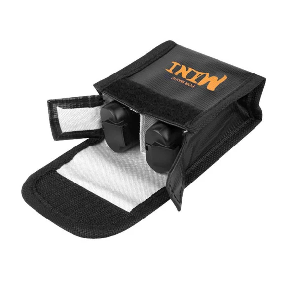 DJI Mavic Mini 2 Pil İçin Saklama Çantası Yanmaz Koruyucu Kılıf - 2