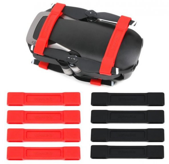 DJI Mavic Air 5332 Pervane Sabitleme Silikon Kelepçe 4 lü Set