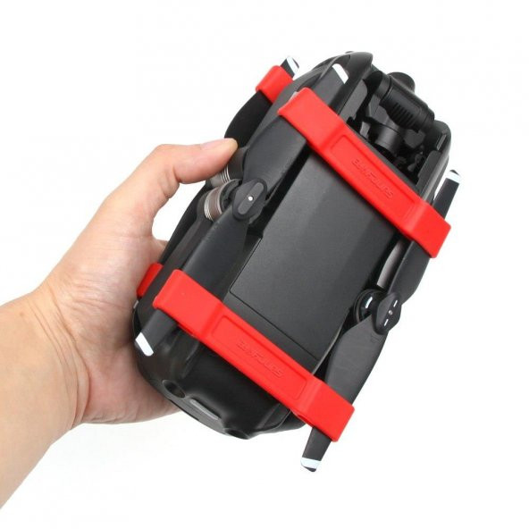 DJI Mavic Air 5332 Pervane Sabitleme Silikon Kelepçe 4 lü Set - 5