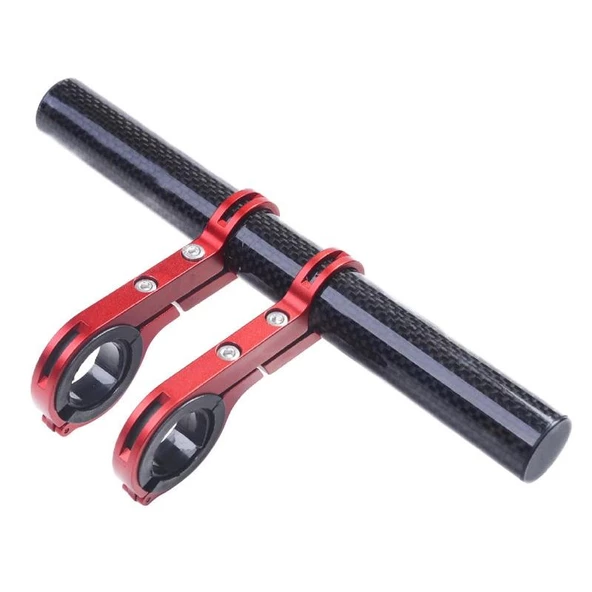 M365 Elektrikli Scooter İçin Gidon Montaj Ek Bar 20cm Karbon Boru - 9