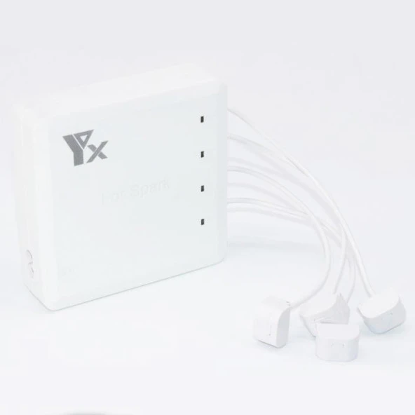 DJI Spark Şarj 6 in 1 4 pil 2 USB Portlu 60 Dakika Tam Şarj - Resim 8