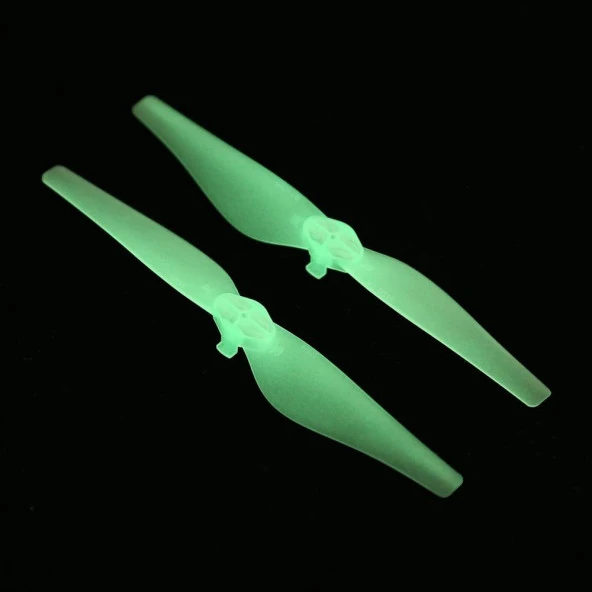 DJI Mavic Air Fosforlu Pervane 5332 2 Adet CW + CCW Hızlı Çıkarma - Resim 4