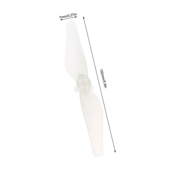 DJI Mavic Air Fosforlu Pervane 5332 2 Adet CW + CCW Hızlı Çıkarma - Resim 5