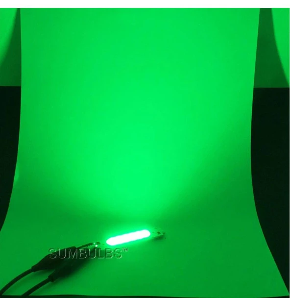 COB LED Çip Yeşil 12V 2W 6015 PCB Bord DIY Işık Kaynağı - 2