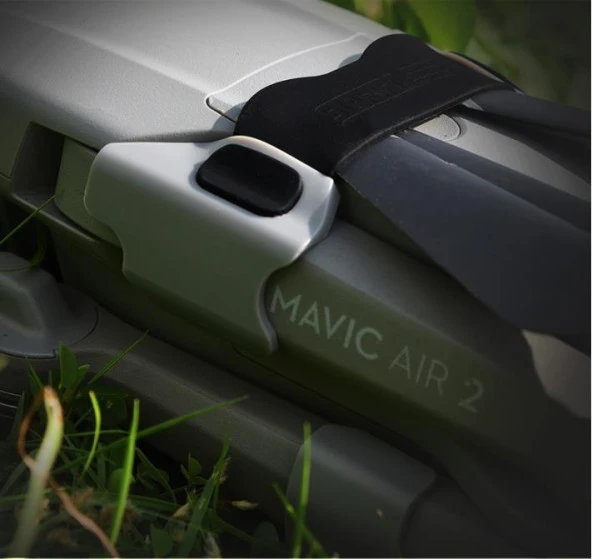 DJI Mavic Air 2 Pervane Tutucu Silikon Kelepçe Gövde Koruma - Resim 8