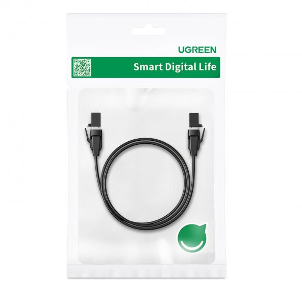 Ugreen CAT8 40Gbps U/FTP Flat RJ45 Ethernet Ağ Kablosu 50 CM - 9