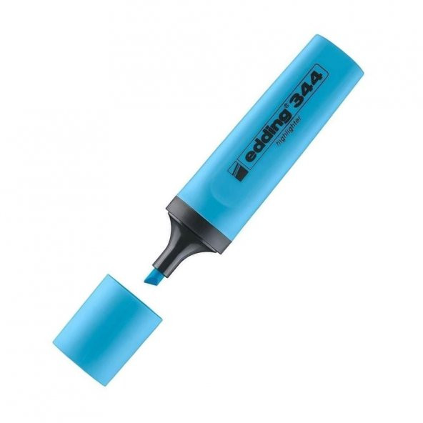 Fosforlu Kalem ( Mavi Sarı Pembe Yeşil Turuncu ) İşaret Kalemi 5 Adet 1 Paket Edding İşaret Kalemi Fosforlu Renkler 1 Paket - 4