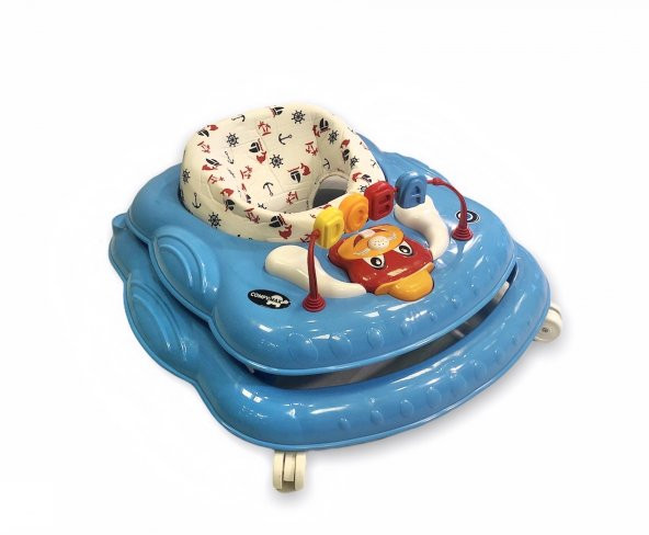 ComfyMax Oyuncaklı Müzikli Yükseklik Ayarlı Lux Yürüteç - Ocean - 2