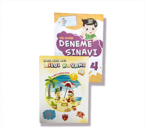 Çalışkan Arı 4.Sınıf Bilgi Kovanı Yaz Tatil Kitabı (5.Sınıfa Hazırlık) - 1