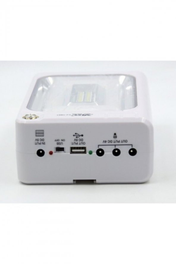 All-1901 Güneş Enerjili Aydınlatma Sistemi Bağ, Bahçe, Çadır, Kamp Lambası 3 Adet Ampul Tam Set - Resim 5