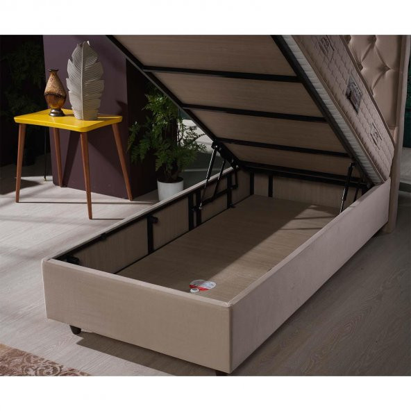 ReHome Asos Tek Kişilik Baza Başlık Yatak Seti - 2