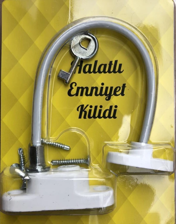 Halatlı Pencere Kapı Emniyet Kilidi