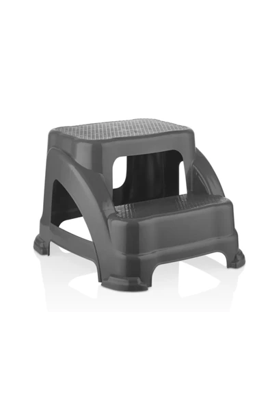 2 Katlı Basamak Merdiven Tabure - Lavabo Önü Çocuk Ve Mutfak Basamak - Asorti Renk