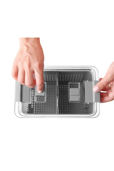 Lüks Buzdolabı Içi Sebze Meyve Düzenleyici 3 Boy Organizer - Resim 3