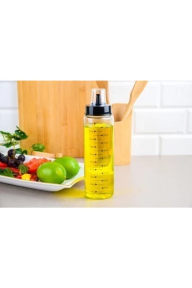 2 Adet Cam 500 ml Akıllı Yağdanlık - Resim 2