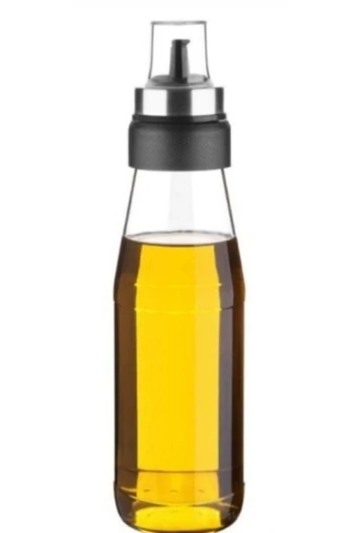 2 Adet 750 ml Büyük Boy Akıllı Damlatmaz Cam Yağlık Sirkelik - 5