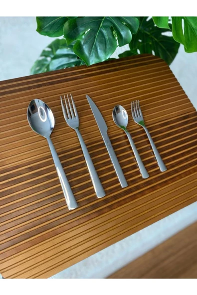 72 Parça 12 Kişilik Çatal Kaşık Takımı - Sadem - 3
