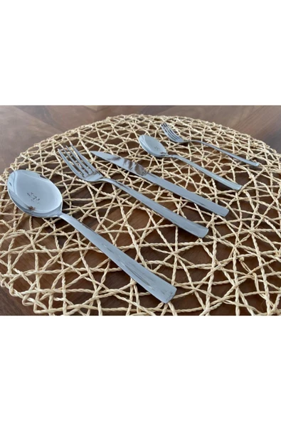 72 Parça 12 Kişilik Çatal Kaşık Takımı - Sadem - 6