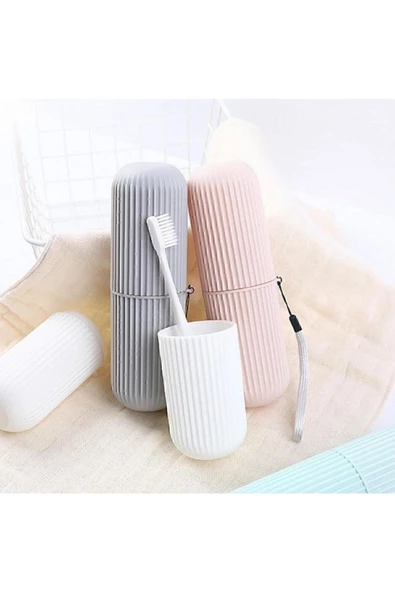 Diş Fırçalık Seyehat Smart Saklama Kabı Çok Amaçlı Organizer 1 Adet - Resim 5