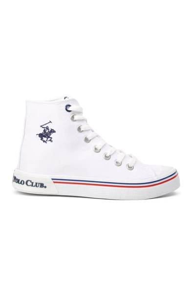 Beverly Hills Polo Club Po-10141 Beyaz Kadın Bilek Boy Sneaker