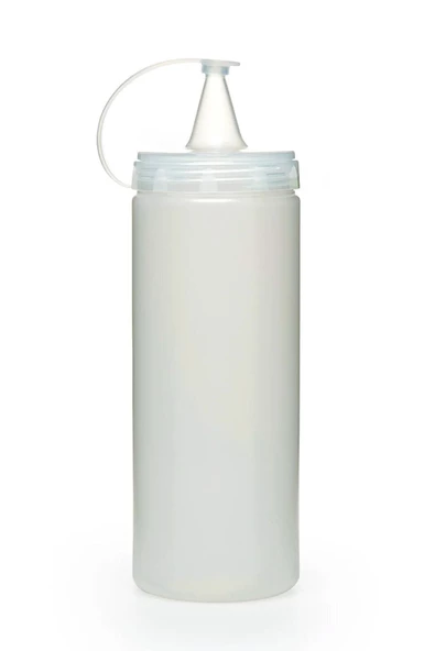 Sızdırmaz Kapaklı Plastik Yağ Şişesi Yağdanlık Sos Şişesi 400 ml - 3