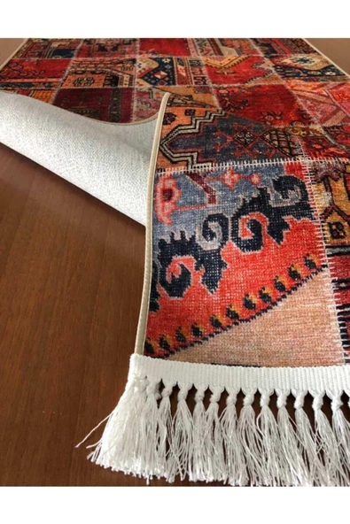 Vintage Kaymaz Taban Halı-v-6004 - 3