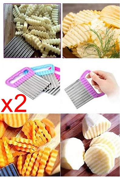 Chips Chopper Mtf.02884.00 Mtf.02884.00-1-1 Şekilli Sebze Ve Meyve Dilimleyici