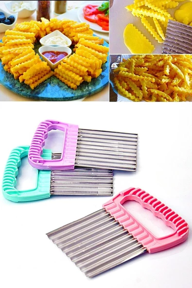 Chips Chopper Mtf.02884.00 Mtf.02884.00-1-1 Şekilli Sebze Ve Meyve Dilimleyici - 2