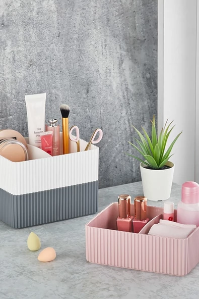 Büyük Boy Kat-kat Bölmeli 3`lü Organizer Lv 220 - New