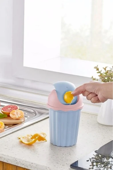 Mini Masaüstü Çöp Kovası - 3