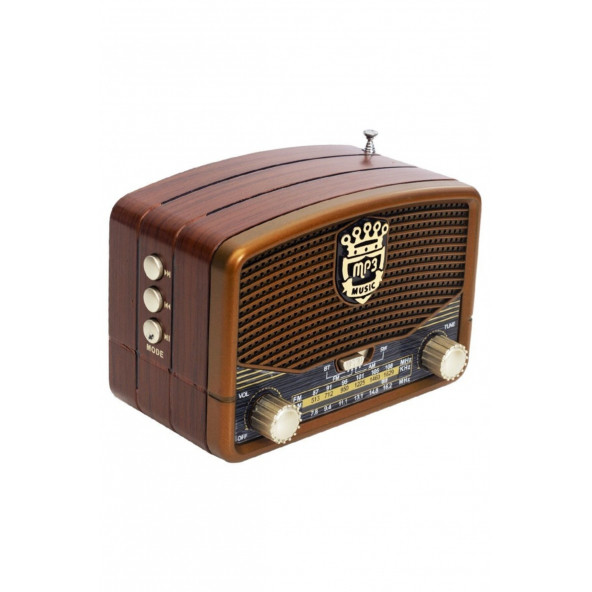 Rt 307 Nostaljik Usb Bluetooth-fm Radyo