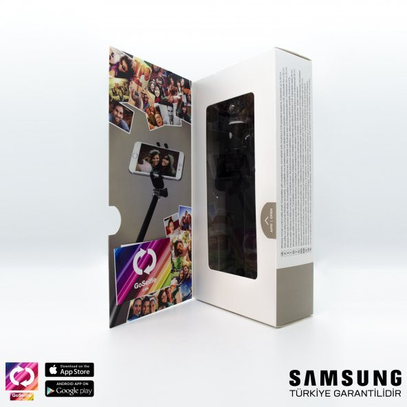 SBS Premium Bluetooth Selfie Çubuğu Siyah Samsung Türkiye Garantili - 8