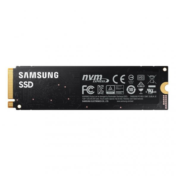 SAMSUNG 500GB 980 NVME SSD 3100/2600 MB MZ-V8V500B MZ-V8V500BW - 3