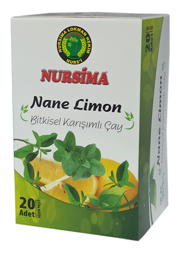 NANE LİMON BİTKİSEL KARIŞIMLI ÇAY 20 Lİ