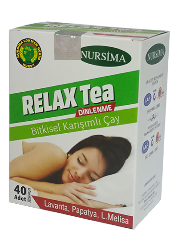 RELAX TEA BİTKİSEL KARIŞIMLI ÇAY 40 LI