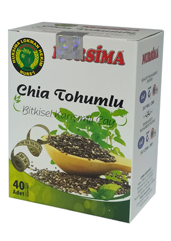 CHİA TOHUMLU ÇAY 40 LI