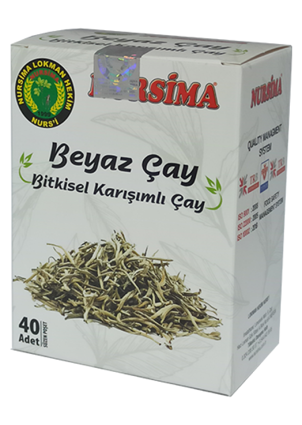 BEYAZ ÇAY BİTKİSEL KARIŞIMLI ÇAY 40 LI