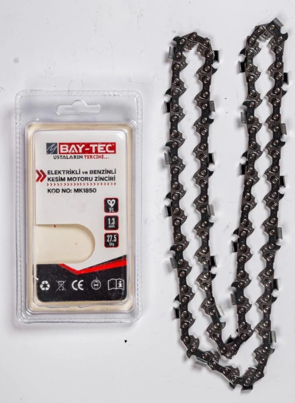 Bay-Tec Motorlu Testere Zinciri 91 27.5 Diş Mk-1850 - 2
